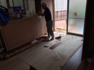 【葛飾区】K様邸フローリング工事 (5)