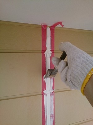 【三郷市】M様邸シール除去打ち込み (4)