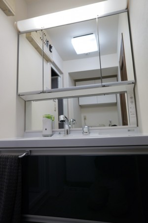 【三郷市】I様マンション洗面台
