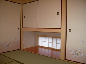 T様邸おしゃれな襖