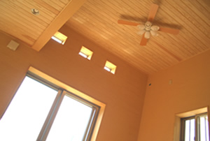 K様邸リビング_天井